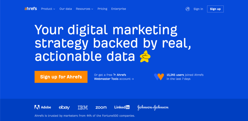 Ahrefs is a Screaming Frog alternative 