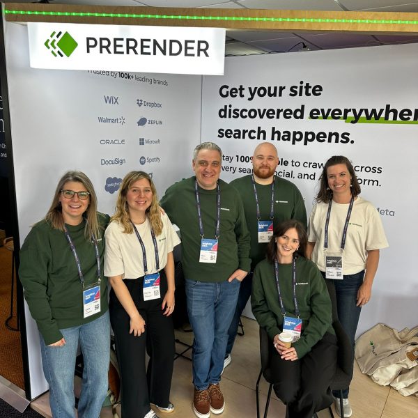 prerender team at brightonseo