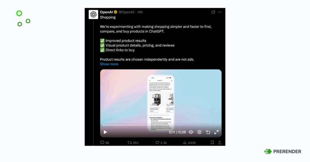 openai april 2025 chatgpt online shopping update