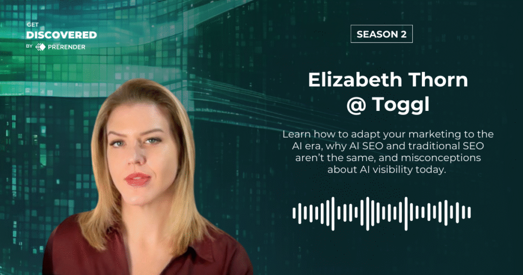 Elizabeth Thorn, Head of Marketing at Toggl, joins the Get Discovered podcast.