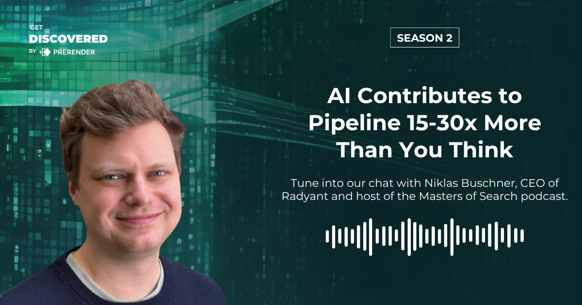 Niklas Buschner, host of masters of search podcast, joins the get discovered podcast.