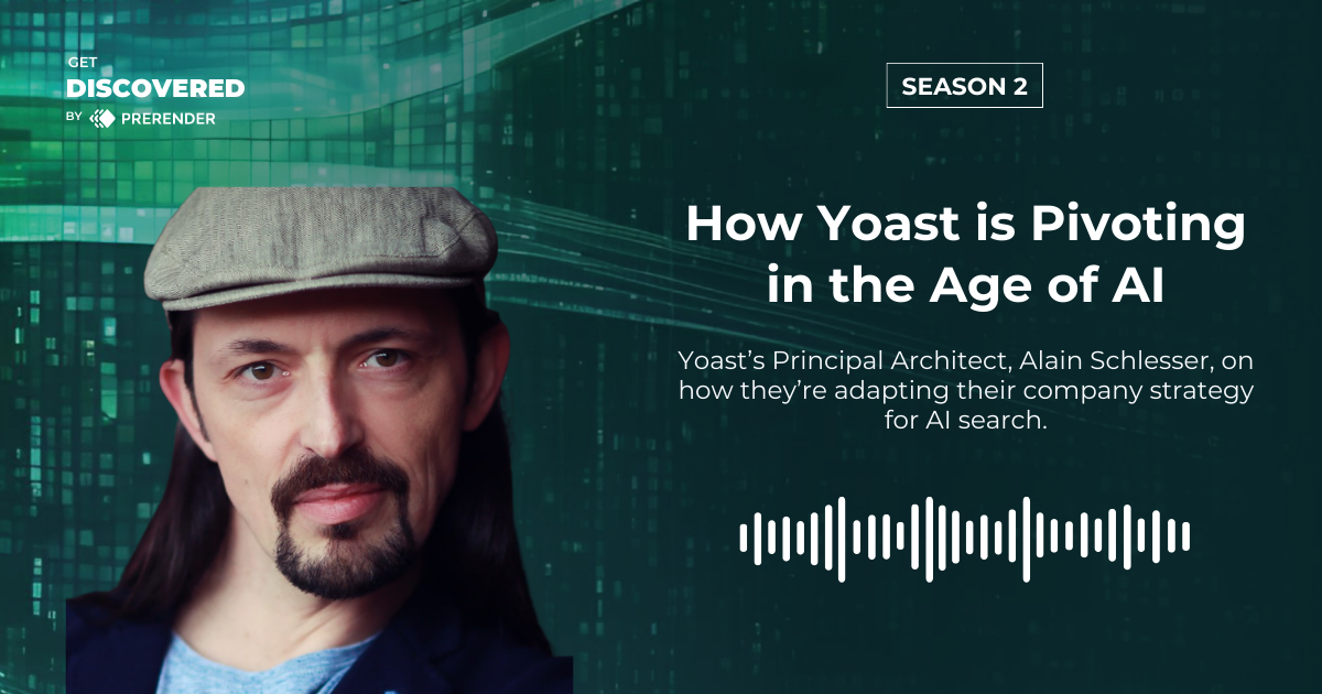 Alain Schlesser from Yoast on the Get Discovered podcast