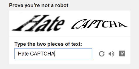 Implement CAPTCHAs or reCAPTCHAs