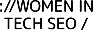 WOMEN IN TECH SEO logo