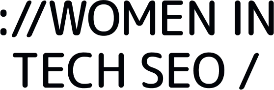 WOMEN IN TECH SEO logo